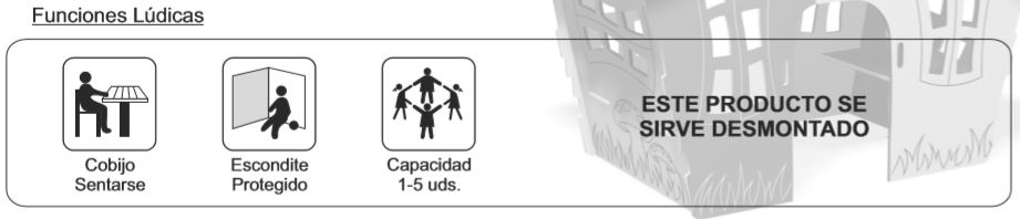 Funciones Lúdicas Casita Parque Elfos