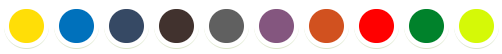 Colores disponibles jardinera Alvium 1000